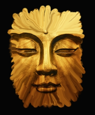 Buddha ansigt