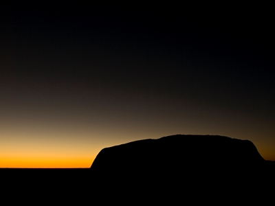 Soluppgång vid Ayers Rock
