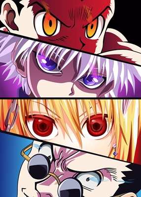 Hunter x Hunter Anime eyes