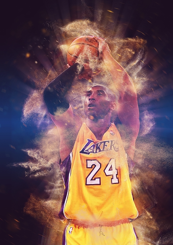 kobe bryant best potrait posters & prints by Angga Widodo - Printler