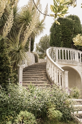 Vintage-portaikko Etelä-Ranskassa