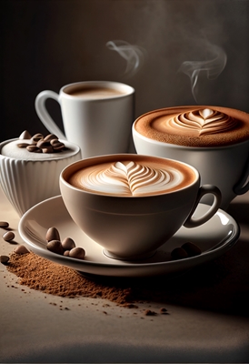 Kaffee Latte Kunst
