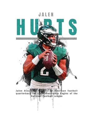 Jalen Hurts posters & prints by MUHAMMAD RIFQI HABIBI - Printler