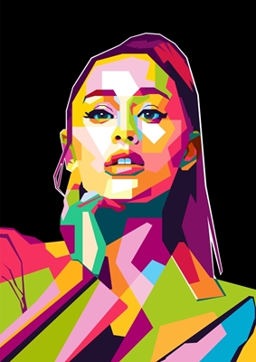 Ariana große Pop Art