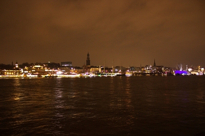 Skyline van Hamburg