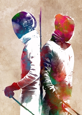 2 fencers
