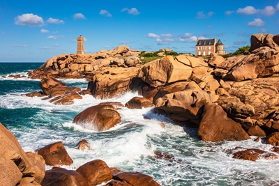 Lighthouse  in Brittany 