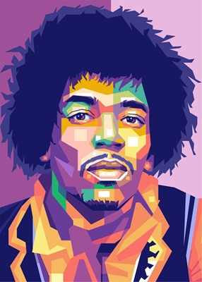 Jimi Hendrix Arte Pop
