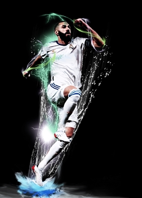 Karim Benzema Splash Collor