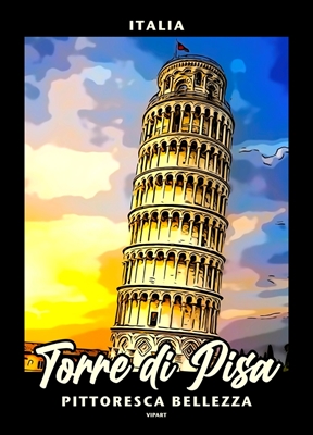 VIPART | Scheve toren van Pisa