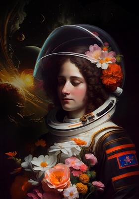 Astronaut skönhet