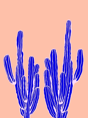 Blauer Kaktus 