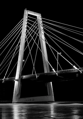 Vinternatt på Kolbäcksbron