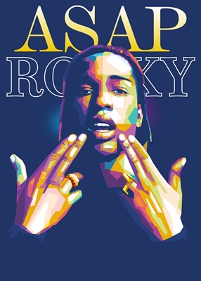 Asap Rocky Rapper WPAP