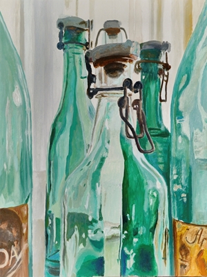 Bottiglie di vetro di Apotekarnes