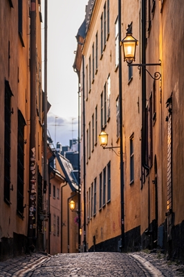 Les ruelles de Stockholm