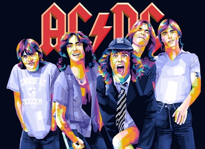 ACDC:n pop-taide