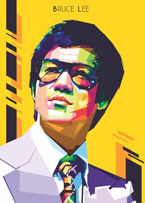 Bruce Lee Popart