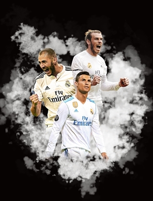 Ronaldo Bale Benzema 