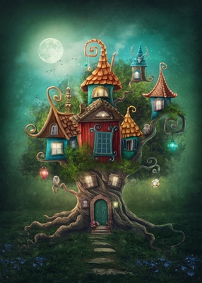 Casa del Árbol Mágico