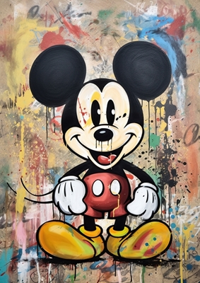 Myš x Grafitti