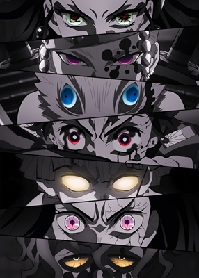 Tengen Uzui anime øjne