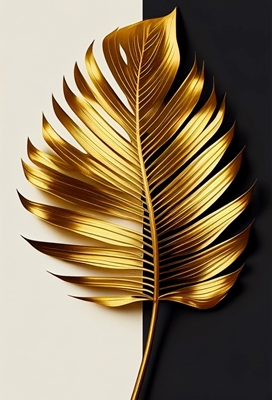 Folha de Palmeira Dourada