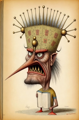 Codex Rozzlobený karikatura 5