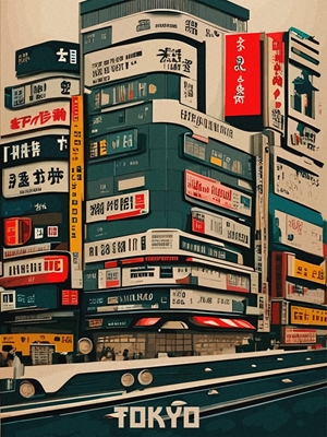Affiche Bauhaus Tokyo Design