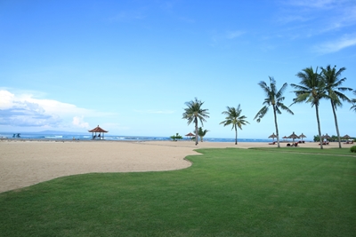 Charmig tropisk strand, Bali