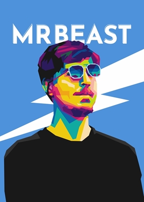 Mr Beast pop art