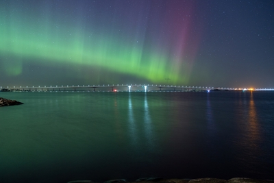 Auroras boreales Puente de Öland