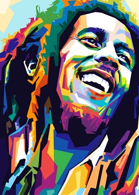 Bob Marley Wpap Pop-art