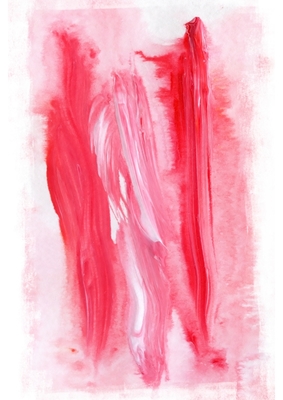 Pink | Brush Stroke Abstract