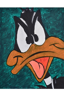 Angry Daffy