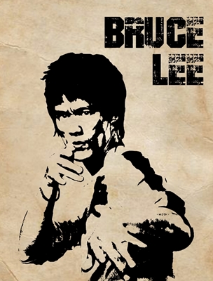 Plakat Bruce'a Lee 