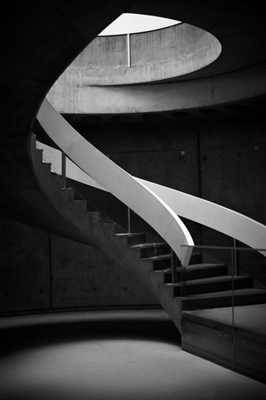 Architecture en noir et blanc