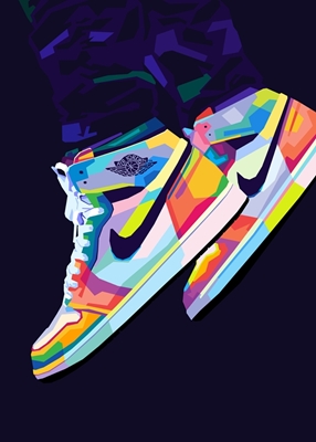 Sko Air Jordan Pop Art