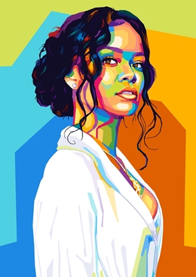 Rihanna Pop Art