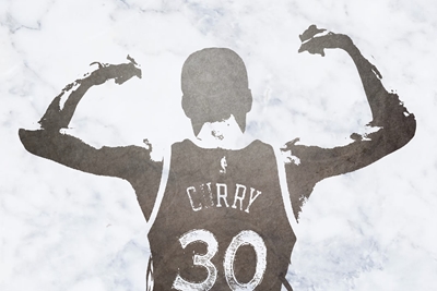 Stephen curry vintage plakater 