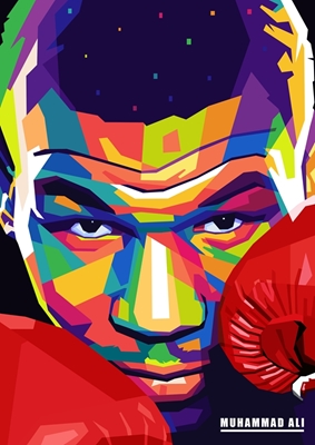 Muhammad Ali Wpap Pop Art