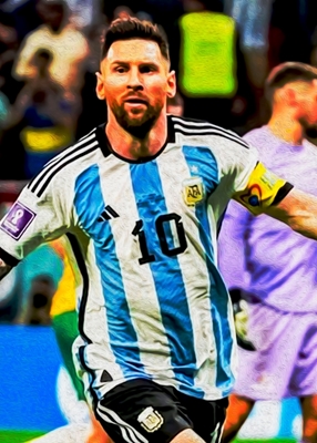 Célébration Messi