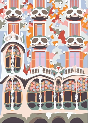 Casa Batlló av Antoni Gaudí