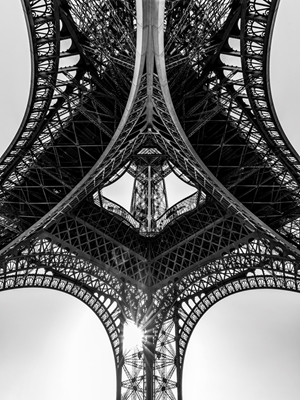 Eiffelturm en París