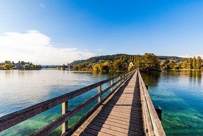 Werd Island on Lake Constance