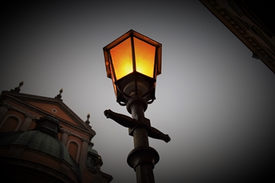 Szwedzka latarnia uliczna