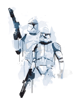 Akvarell Troopers