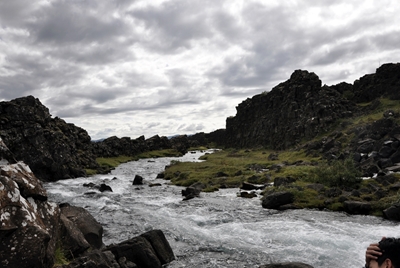 Islandský vodopád