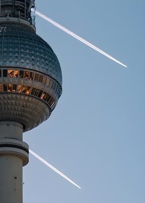 Berlijn TV Tower parallellen