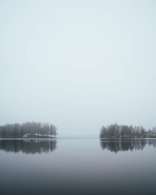 Foggy day in Sweden